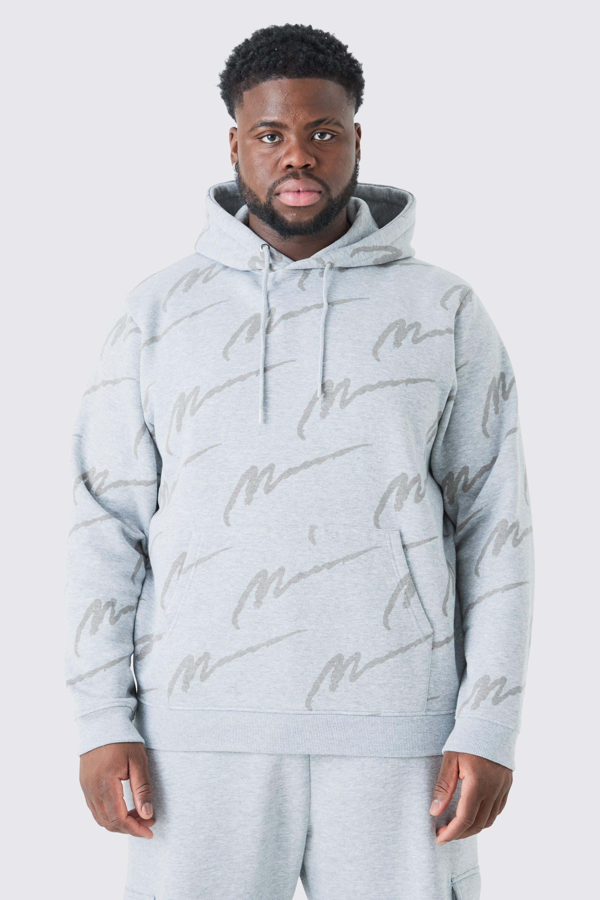 Grey hoodie print new arrivals